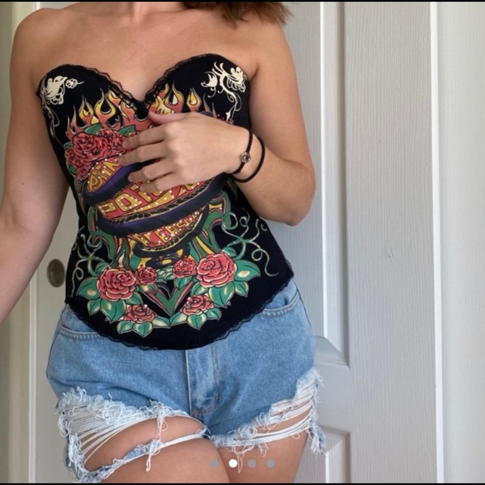 Love is poison corset